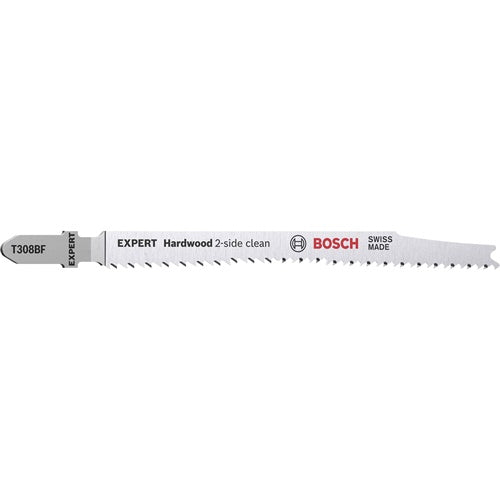 Bosch Expert T 308 BF Jigsaw Blade 'Hardwood 2-sided cleaning' (100 pieces)