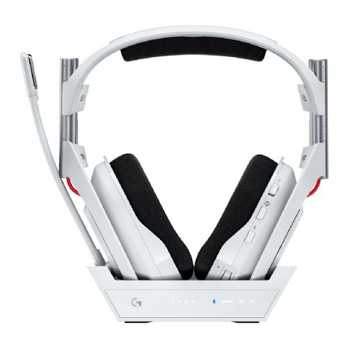 Slušalke Logitech A50 LIGHTSPEED WRLS G z osnovno postajo, bele, EMEA28-9