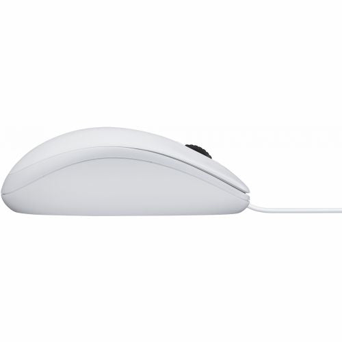 Miška Logitech B100 optična USB bela