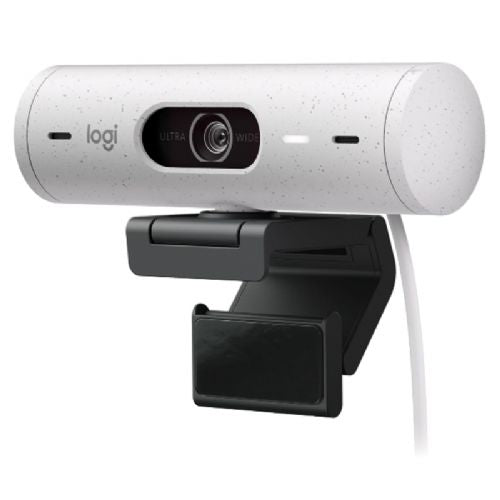 LOGITECH BRIO 500 FHD 1080p LAN bela spletna kamera