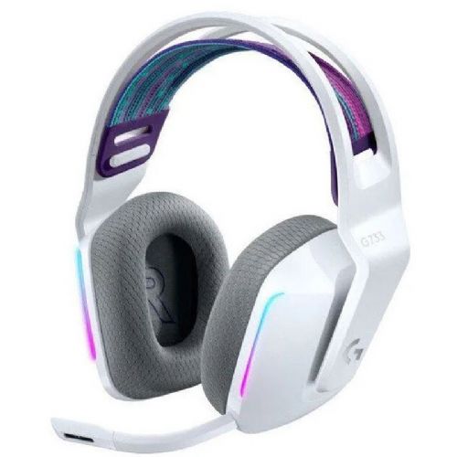 LOGITECH G733 LIGHTSPEED Wireless RGB Gaming z mikrofonom bele slušalke