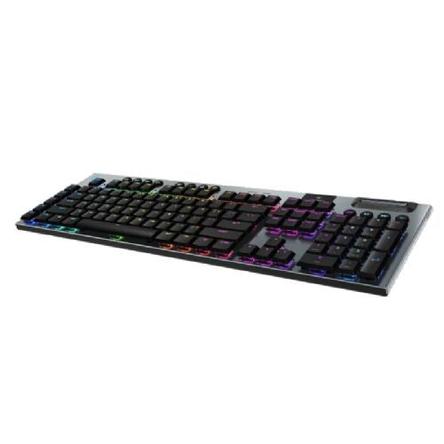 Tipkovnica LOGITECH G915 X LIGHTSPEED GL Clicky brezžična RGB mehanska gaming US Slo g. črna