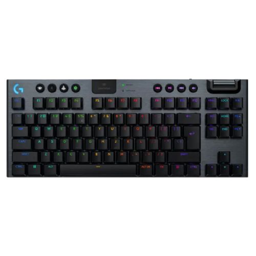 LOGITECH G915 X LIGHTSPEED TKL Linear brezžična RGB mehanska gaming slo črna tipkovnica