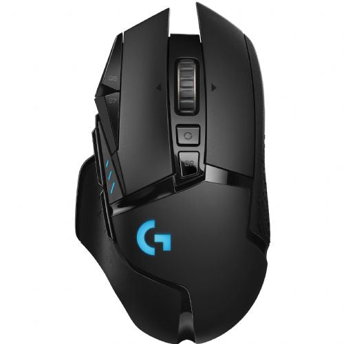 Miška Logitech G502 Lightspeed, brezžična, črna