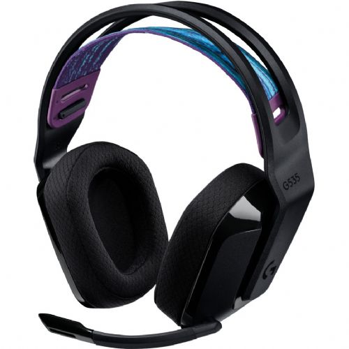 Slušalke LOGITECH G G535 LIGHTSPEED Brezžične igralne slušalke Slušalke polne velikosti LIGHTSPEED brezžične črne Discord Certified
