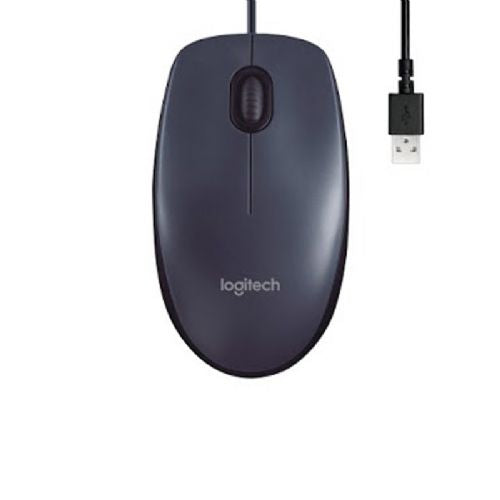 Mouse ottico cablato LOGITECH M100 nero