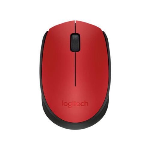 Logitech M171 Kabellose optische Maus, Rot