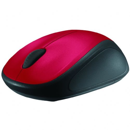 Logitech M235 brezžična rdeča