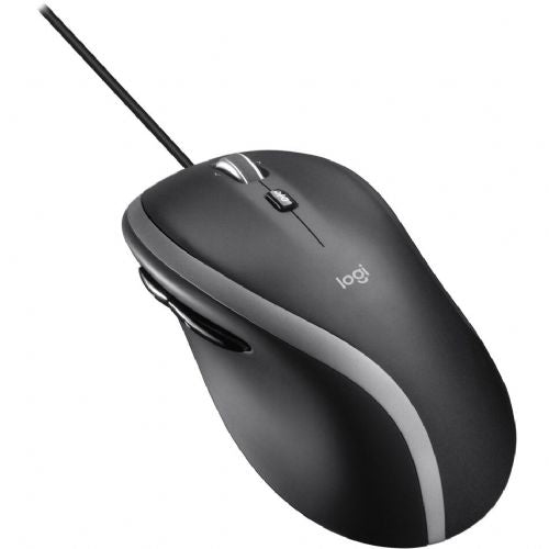 Miška Logitech M500 žična laserska, črna