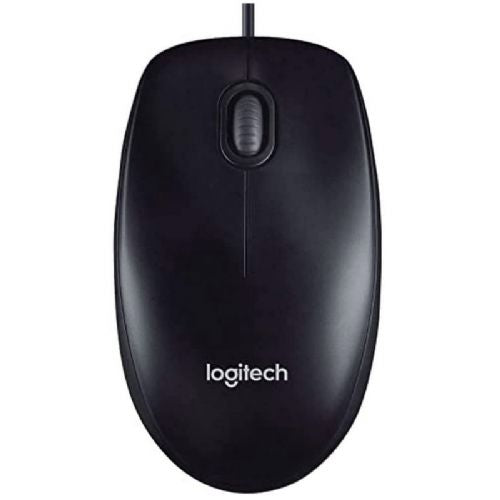 Mouse ottico USB LOGITECH M90 nero cablato