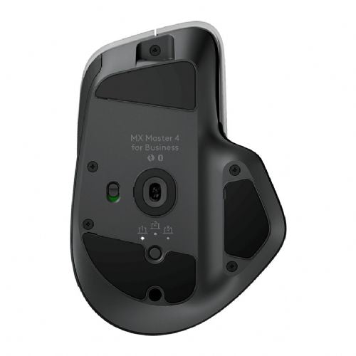 Logitech MX Master 4 - Miška - Bluetooth, 2,4 GHz - Grafitna