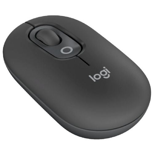 Mouse ottico wireless LOGITECH POP Emoji in grafite