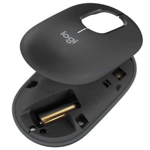 Mouse ottico wireless LOGITECH POP Emoji in grafite