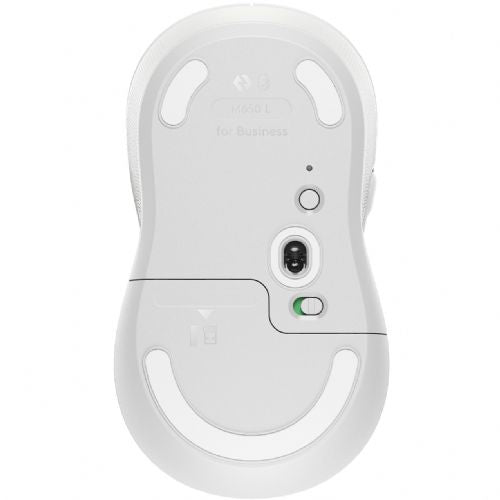 Miška Logitech Signature M650 L for Business Mouse desničar 5 gumbov brezžični Bluetooth 2,4 GHz Bolt USB sprejemnik