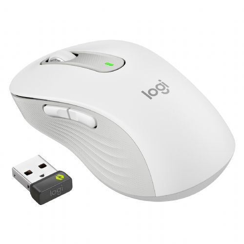 Logitech Signature M650 L for Business Maus Rechtshänder 5 Tasten Kabellos Bluetooth 2,4 GHz Bolt USB-Empfänger
