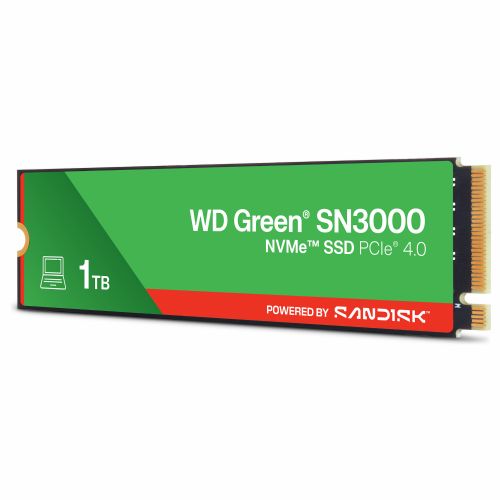 Vgradni SSD disk M.2 1TB WD Green SN3000 NVMe PCIe 4.0 x 4