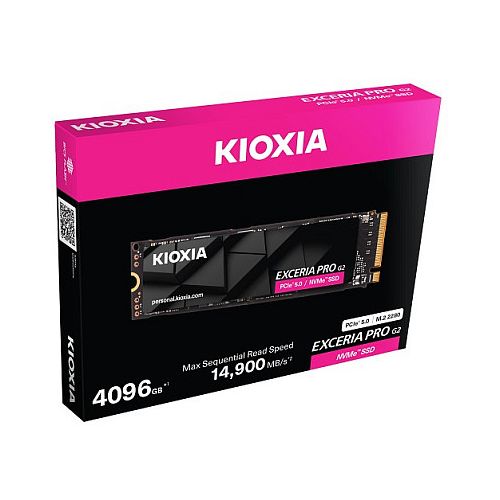 Vgradni SSD disk Kioxia Exceria Pro G2 LVE10Z2T04G8 2TB, M.2, PCIe 5.0, NVMe, do 14900 MB/s