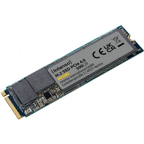 Vgradni SSD disk M.2 500GB Intenso MI500 NVMe PCIe 4.0 x 4