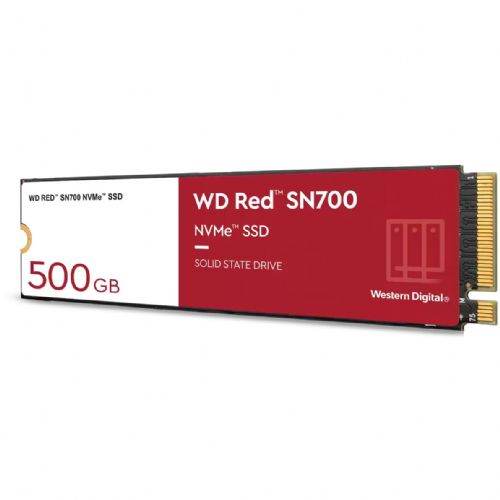 Vgradni SSD WD M.2  Red SN700 NVMe 500 GB M.2 2280 PCIe Gen3 8 Gb/s za naprave NAS