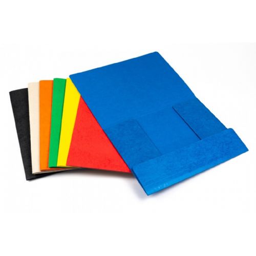 Prespan folder with flap, robikum, enlarged 32.5x24 (green)