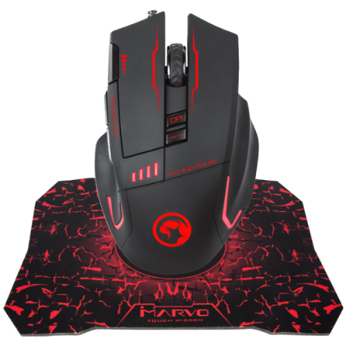 MARVO miška G909L + G1 Gaming podloga