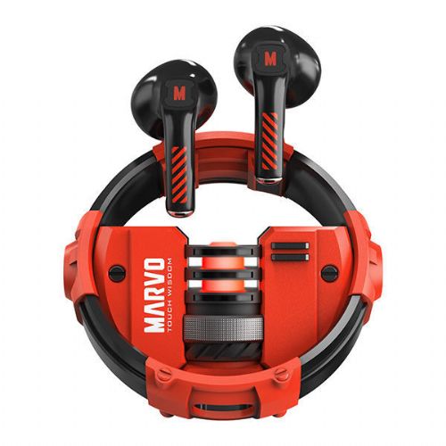 Marvo QUAZ BE-889 TWS Bluetooth 5.3 headphones, USB-C charging, RGB lighting, 13 mm drivers, low latency