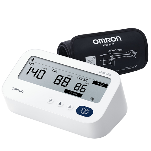 Misuratore di pressione sanguigna Omron M3 Comfort per fibrillazione atriale