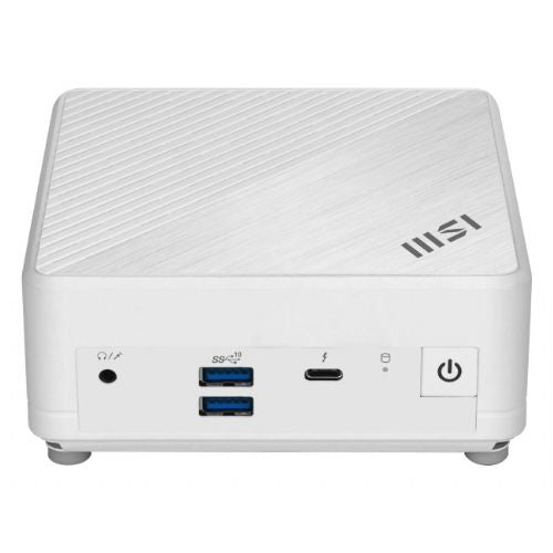 Mini namizni računalnik MSI Cubi 5 12M-264BEU barebone i3 / WiFi 6E + BT 5.3 / 1Gbps + 2.5Gbps / bel Core / Intel Graphics / FreeDOS