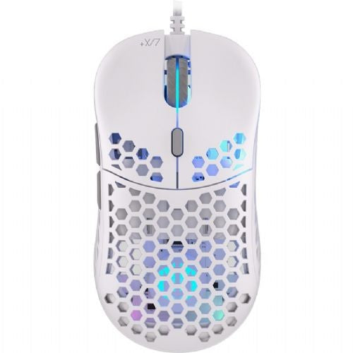 Miška Endorfy LIV brezžična, oniks bela (bela)