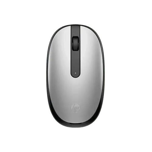 HP 240 Bluetooth 5.1 Mouse, optical, 1600 dpi, ambidextrous, silver/black