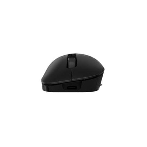 Mouse wireless/cablato Keychron M3, sensore ottico da 12.000 dpi, Bluetooth e 2,4 GHz, batteria ricaricabile, nero