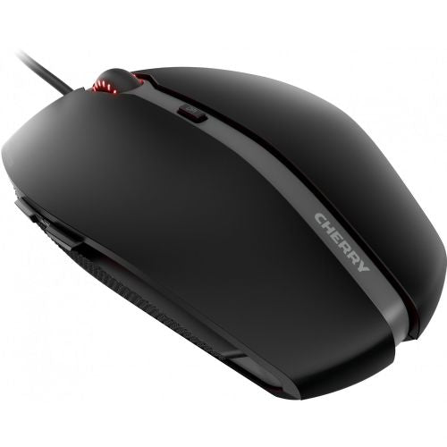 Miška Cherry GENTIX 4K, 3.600 dpi, črna