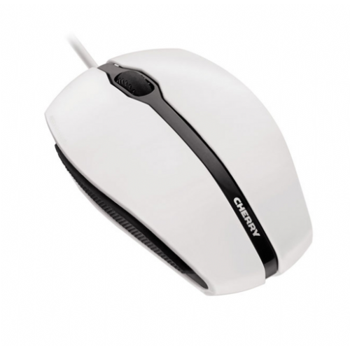 Miška Cherry GENTIX grafitna, optična, 1000 dpi, USB, 1,8 m kabel, univerzalna (za levičarje in desničarje)