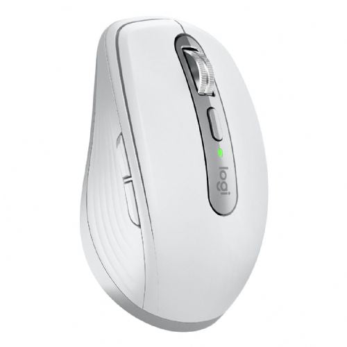 Logitech MX Anywhere 3S bežični miš, Bluetooth, 8000 dpi, punjiva baterija, srebrni