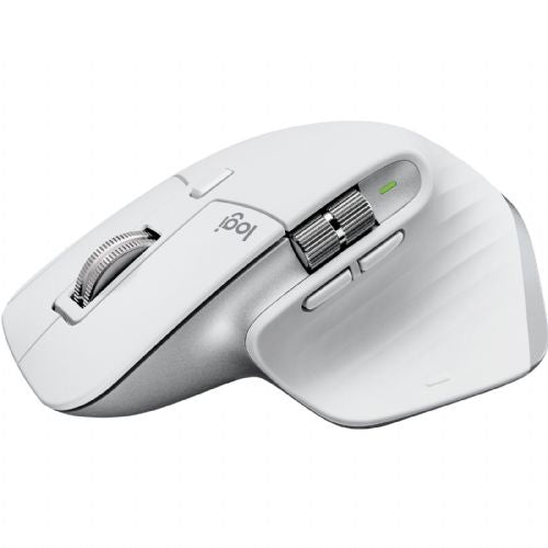 Miška Logitech MX Master 3S, 7 gubmov, 8000 dpi, Bluetooth, svetlo siva