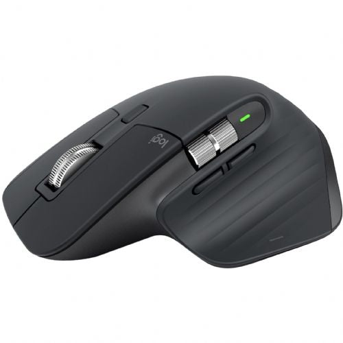 Miška Logitech MX Master 3S, 8.000 dpi, 7 gumbov, Bluetooth, grafitna