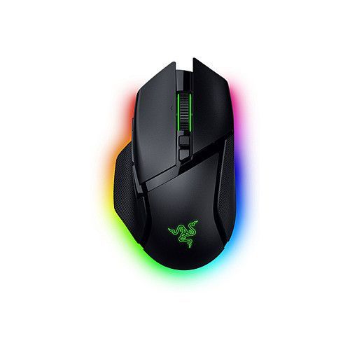 Razer Basilisk V3 Pro wireless mouse, 35,000 DPI, 11 programmable buttons, Chroma RGB, right-handed ergonomics, black