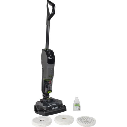 Mokro-suhi sesalnik Bissell SpinWave VAC+ Pet Pro 3898N, 70 min baterija, 0,4 l posoda, za ploščice in trda tla, črn