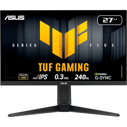 Monitor Asus TUF Gaming VG279QML5A (68,6 cm (27"), črne barve, FullHD, Fast-IPS, HDMI, DP, nastavljivo stojalo, 240Hz zaslon)