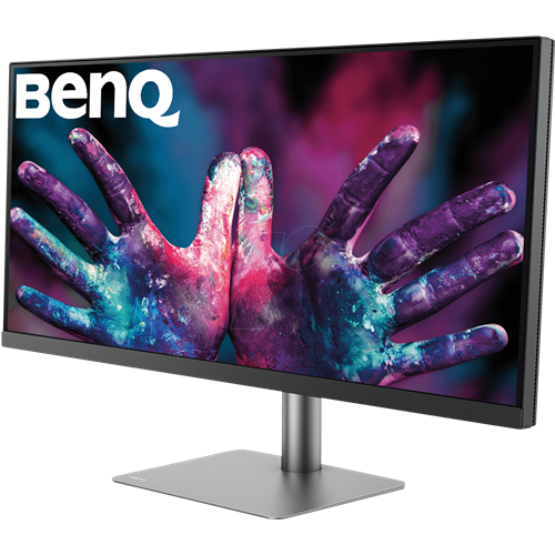 Monitor BenQ PD3420Q, 86,36 cm (34"),3440x1440 WQHD,21:9,IPS,350cd/m2,60Hz,5ms,HDMI,DP,USB-C(65W),črna (9H.LJHLB.QBE)