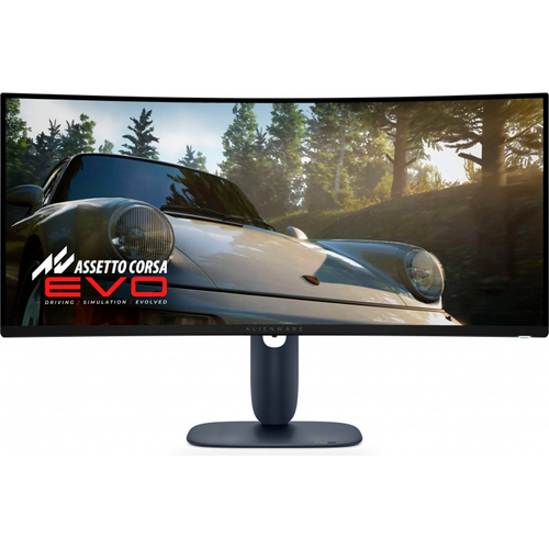 Monitor Dell Alienware AW3425DW QD-OLED, 86,9 cm (34"), 3440 x1440 WQHD, 21:9, curvo, 250 cd/m2, 0,03 ms, RGB, nero