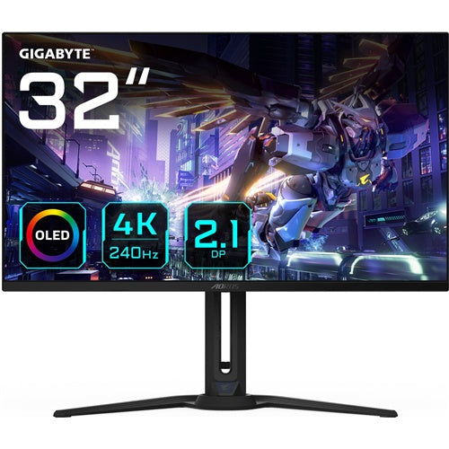 Monitor Gigabyte AORUS FO32U2P 80,3 cm (31,5"), UHD/4K, 3840 x 2160, QD-QLED, 16:9, 240 Hz