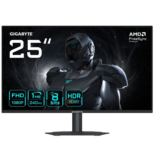 Monitor Gigabyte G25F2A 24,5" FullHD SS-IPS 240Hz 1ms, črn, HDMI/DP, zvočniki