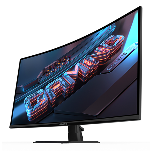 Monitor Gigabyte GS32QCA 80 cm (31,5 palcev), QHD, VA, ukrivljen, 2560 x 1440, 16:9, 250 cd/m², 180 Hz, HDMI, DP