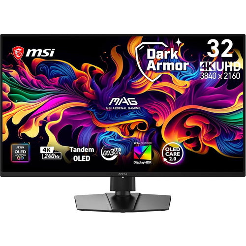 Monitor MSI MAG 321UPDE QD-OLED, 31.5", 4K UHD, 240Hz, HDR, USB-C