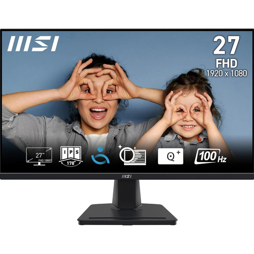 Monitor MSI PRO MP275PGDE 27" IPS FullHD 144Hz black speakers HDMI DP VGA