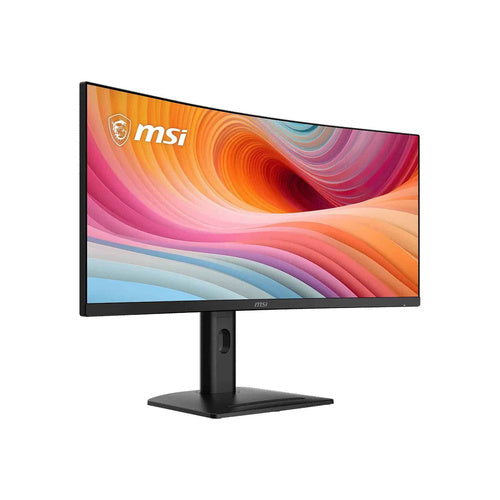 Monitor MSI PRO MP341CQPHGN E12, 34", curved, VA, UWQHD 120Hz, USB-C