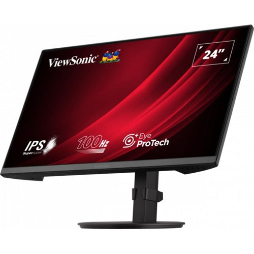 Monitor ViewSonic VG2408A-MHD 60,45 cm (23,8"), 1920x1080 (FHD), IPS, 250cd/m2, 16:9, 5ms, 100Hz, HDMI, VGA, DP, zvočnik, pivot