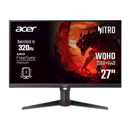 Monitor Acer Nitro XV270UF3bmiiprx 68,58 cm (27 '') QHD IPS, 16:9, 1ms, 320 Hz UM.HX0EE.323