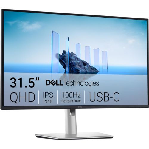 Monitor DELL 81,28 cm (32") P3225DE QHD IPS LED HDMI 2xDP 3xUSB 1xUSB-C 90W PD RJ-45 3YPPG AE